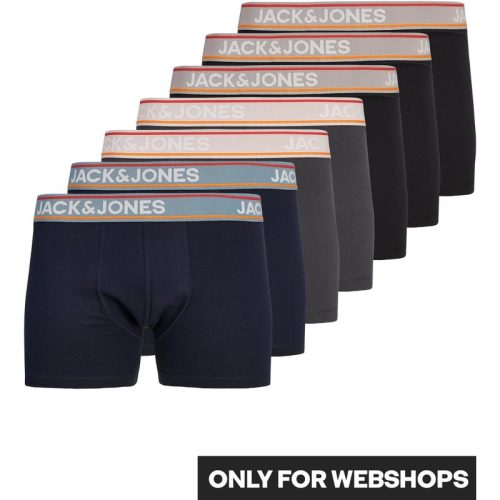 Jack & Jones Effen boxershorts heren trunks jackylo 7-pack