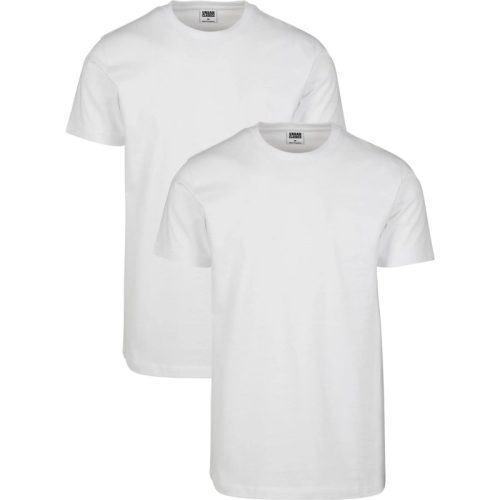 Urban Classics Heren basic t-shirt (set van 2)