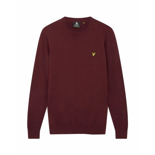 Merino katoenen trui met ronde hals Lyle & Scott