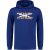 Ballin Amsterdam X fc straat heren slim fit hoodie cobalt