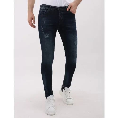 Mario Morato Jeans slim fit stretch met scheuren mm