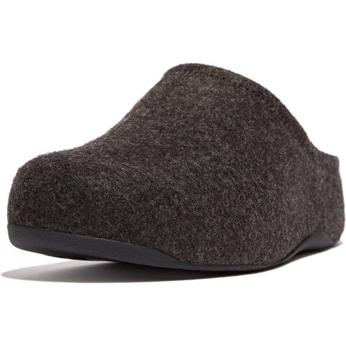 FitFlop Shuv cushy felt clog slippers