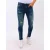 Mario Morato Spijkerbroek met gaten slim fit stretch mm