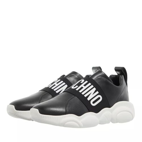 Moschino Sneakers – Sneakerd.Orso30 Vitello Pu W.Sneakers in zwart