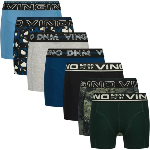 Vingino Jongens ondergoed 7-packboxers gift racing