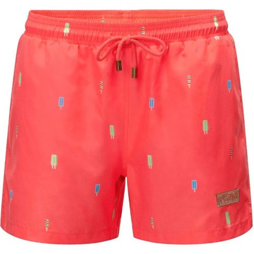 Narwal Narwal recycled swim trunks popscile red