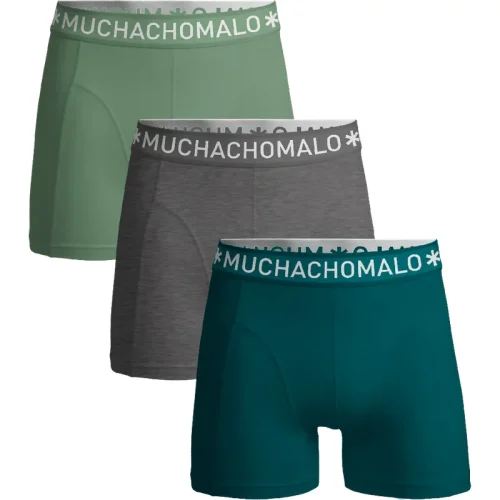 Muchachomalo Jongens 3-pack boxershorts effen