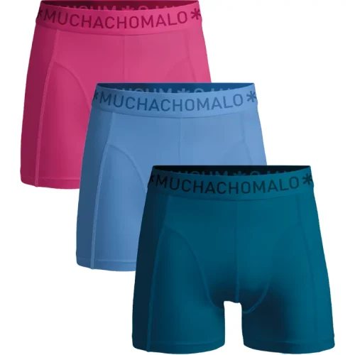 Muchachomalo Heren 3-pack boxershorts effen