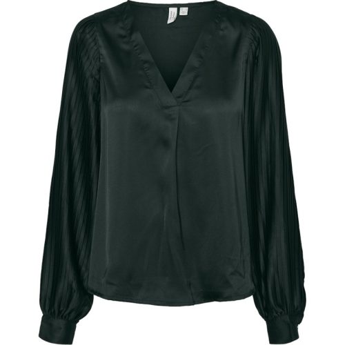 Vero Moda vmtara l/s v-neck top wvn btq ga 10319754 scarab