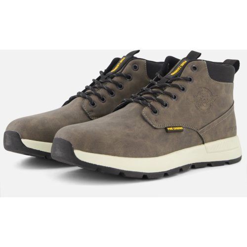 PME Legend PME Legend Ribber Veterschoenen grijs