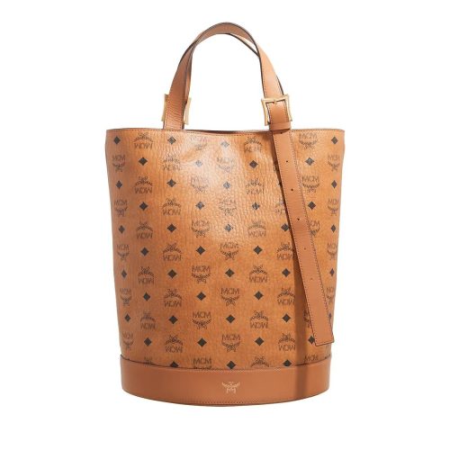 MCM Totes & shoppers – Aren Vi Tote Med in cognac