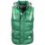 Enos Bodywarmer groen met capuchon