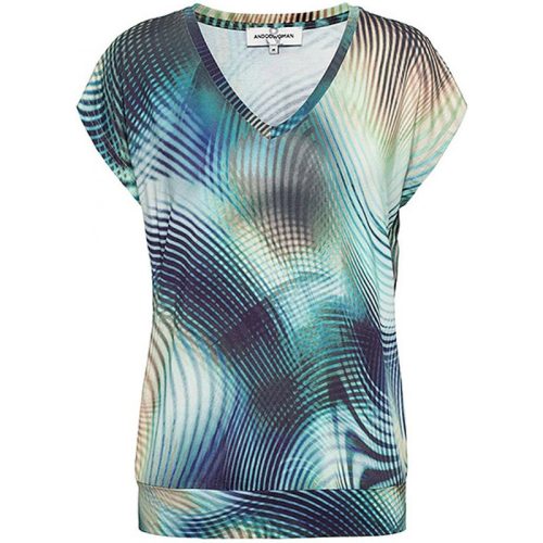 &Co Woman &co women top lucia laser navy multi