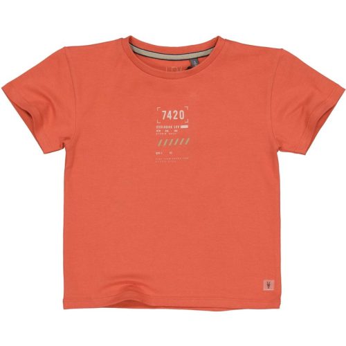 Levv Jongens t-shirt mace oranje