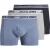 Jack & Jones Heren boxershorts trunks jacpeter blauw/grijs/donkerblauw 3-pack