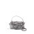 Acne Studios Hobo bags – Micro Dirty Snow Crossbody – Leather – Grey in grijs