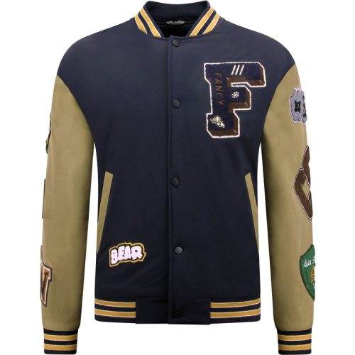 Enos Oversized letterman jacket 8633