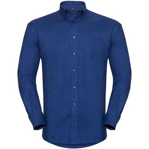 Russell Athletic Collectie heren lange mouw easy care oxford shirt