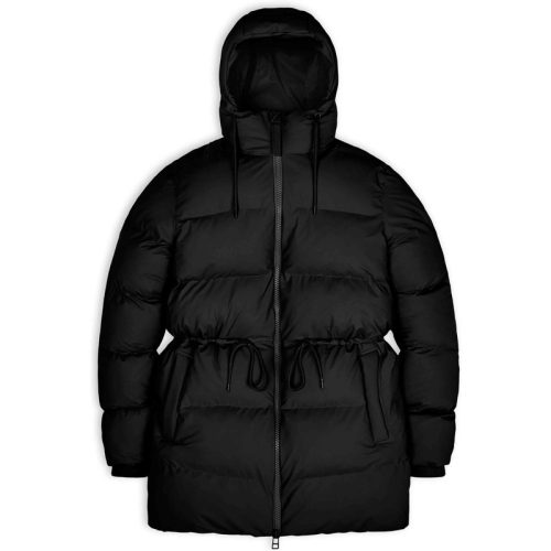 Rains 15370 puffer w jacket black