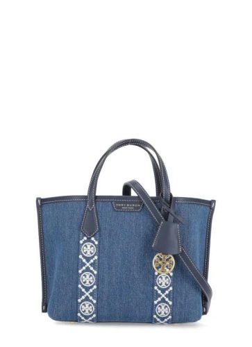 Tory Burch Totes & shoppers – Perry Triple Tote Bag in blauw