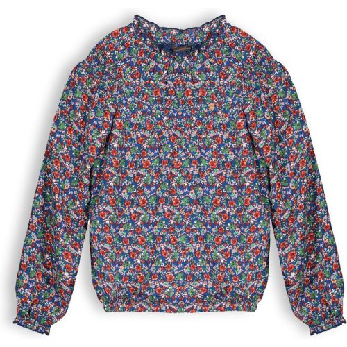 NoNo Meisjes blouse floral tanily ensign