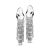 ENAMEL Copenhagen Oorbellen – Enamel Copenhagen 925 Sterling Silver Earrings E39 in silver