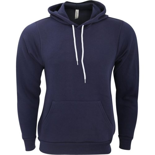 Bella + Canvas Unisex pullover polycotton fleece hooded sweatshirt / hoodie