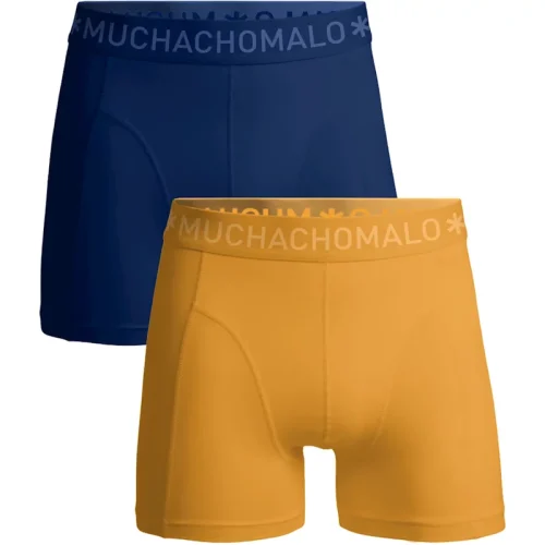 Muchachomalo Heren 2-pack boxershorts effen