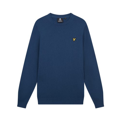 Merino katoenen trui met ronde hals Lyle & Scott