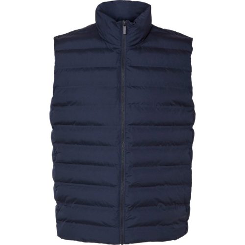 Selected Barry quilted gilet sky captain