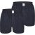 MG-1 Wijde boxershorts heren 2-pack navy uni