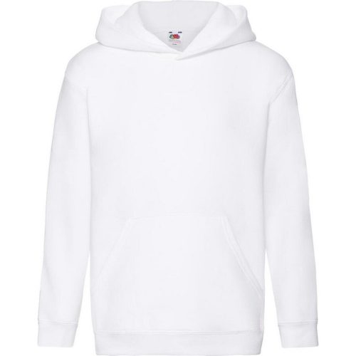 Fruit of the Loom Kinder/kids premium effen hoodie