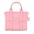 Marc Jacobs Totes & shoppers – The Mini Leather Tote Bag in roze