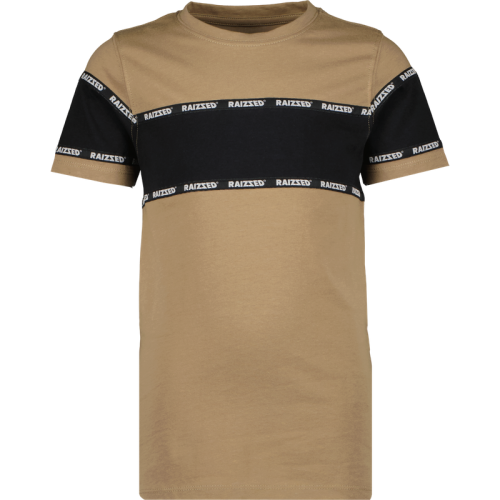 Raizzed Jongens t-shirt houlton khaki sand