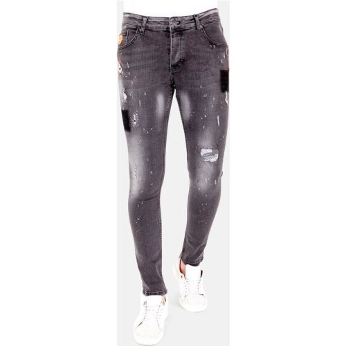 Local Fanatic Jeans met verfspatten 1034