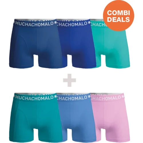 Muchachomalo Heren 3+3-pack boxershorts