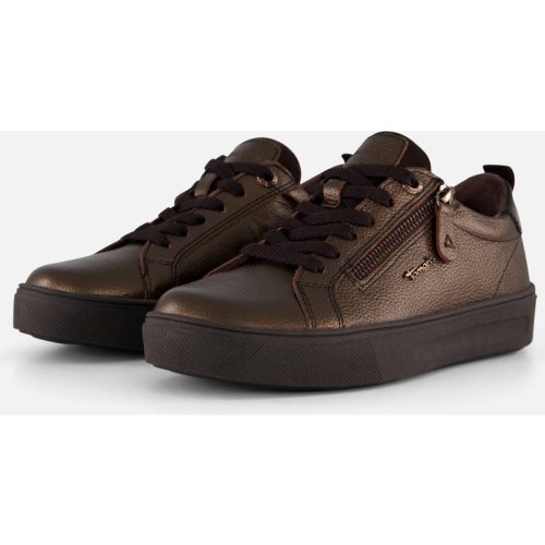 Tamaris Tamaris Comfort Sneakers brons Leer