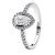 Pandora Ringen – Sterling silver ring withcubic zirconia in silver