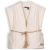 NoNo Meisjes gilet kila pearled ivory