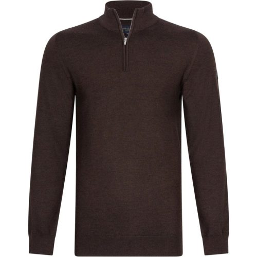 Cavallaro Merino half zip pullover truien 118245001