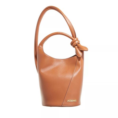 Jacquemus Bucket bags – Le Petit Tourni in bruin