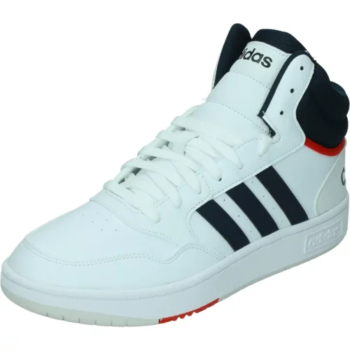 Adidas Hoops 3.0 mid,ftwwht/legink/vivred