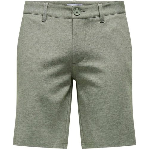 Only & Sons Onsmark 0209 melange shorts noos olijf