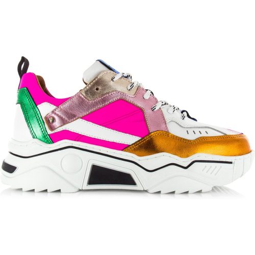 DWRS Label Pluto multi | white/multi lage sneakers dames