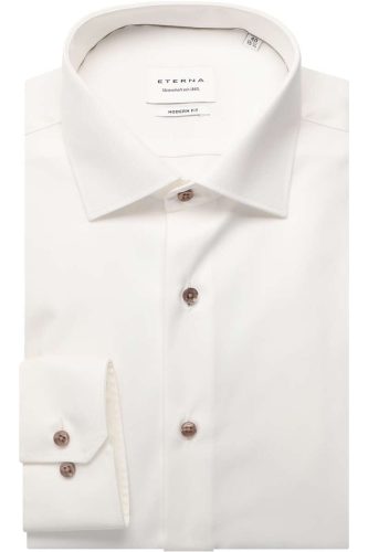 ETERNA Cover Shirt Modern Fit Overhemd champagne, Effen