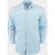 Born with Appetite Casual hemd lange mouw zaky shirt ws print oxford 4- 24307za02/210 light blue