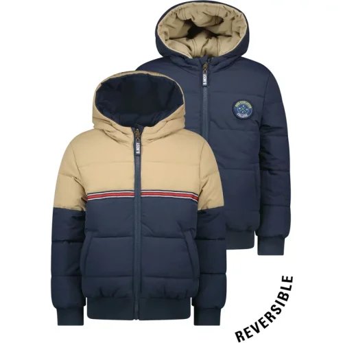 B.Nosy Jongens winterjas reversible joah navy