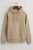 GANT Regular Fit Hooded Sweatshirt beige, Effen