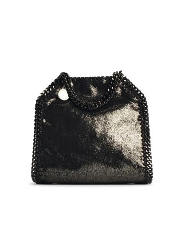 Stella McCartney Crossbody bags – Falabella Tiny’ Black Faux Leather Bag in zwart