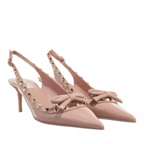 Valentino Garavani Pumps & high heels – Rockstud Bow Leather Pumps in beige